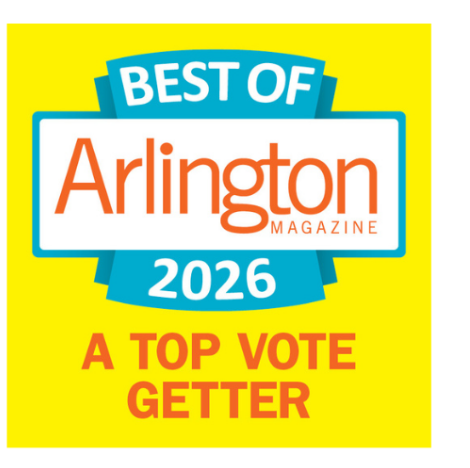 Best of Arlington Magazine 2026 - Top Vote Getter